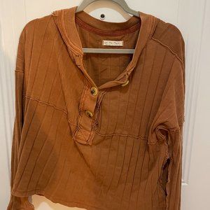 Free People Oversized Top